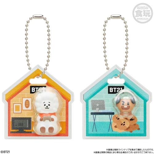 BT21 パッケージチャーム&チョコボーロ(10個入りBOX-SET) Accessories