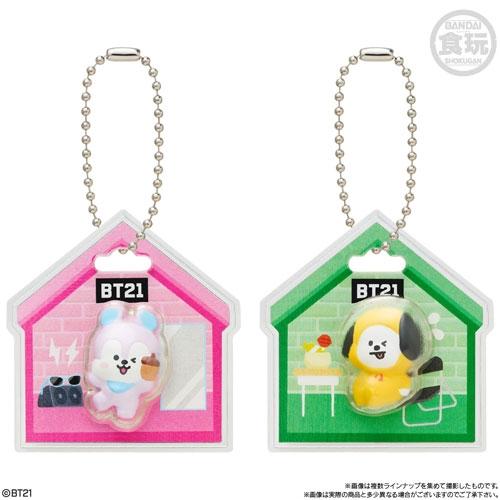 BT21 パッケージチャーム&チョコボーロ(10個入りBOX-SET) Accessories