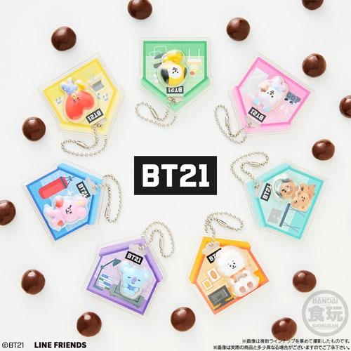 BT21 パッケージチャーム&チョコボーロ(10個入りBOX-SET) Accessories