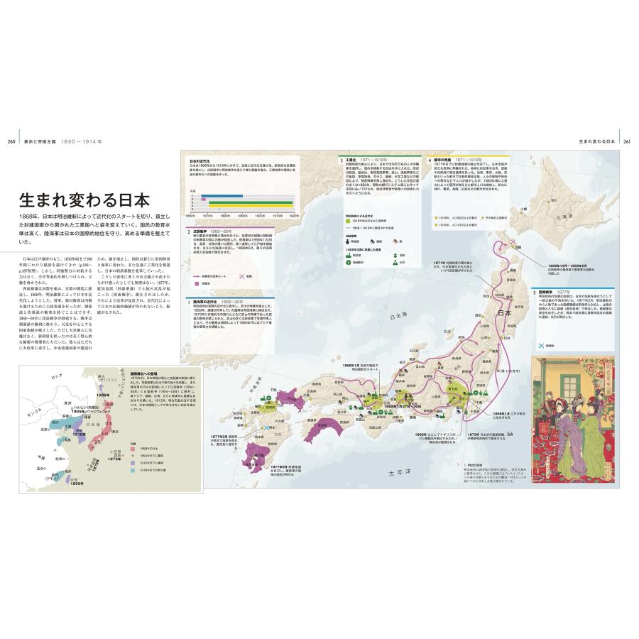 DK社 新訂版 ビジュアルマップ大図鑑 世界史 Book |  | 01