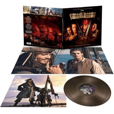 Klaus Badelt Pirates Of The Caribbean: The Curse Of The Black Pearl＜Black Ice Vinyl＞ LP | 