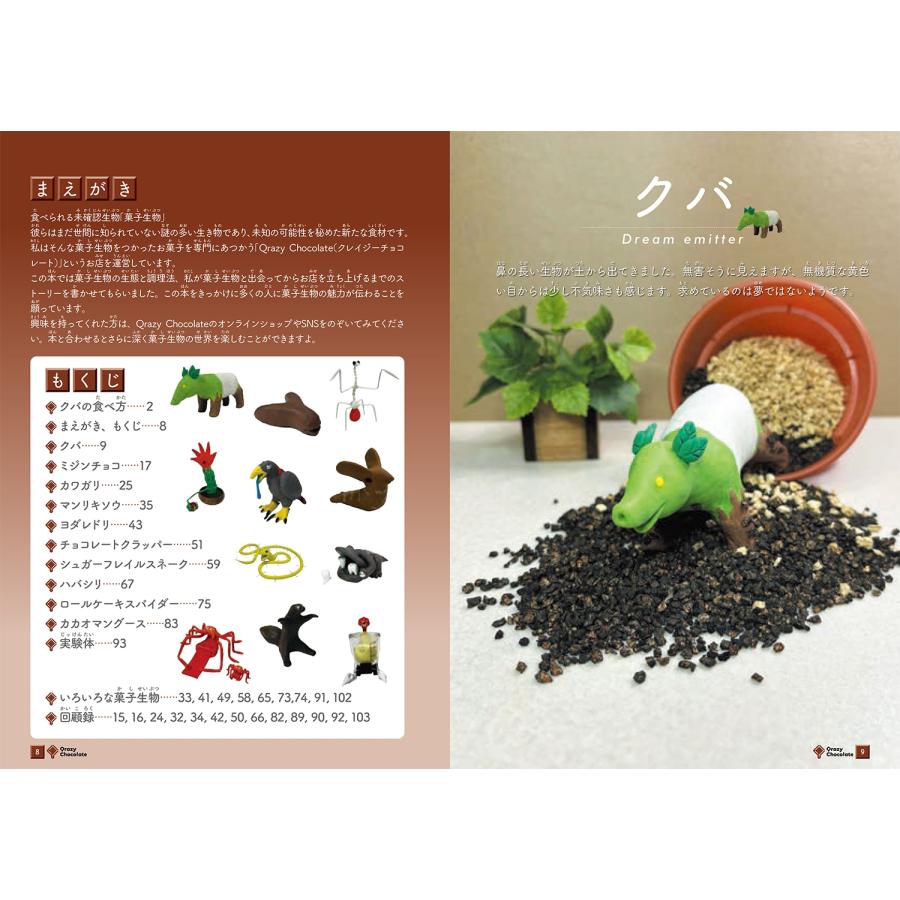 Qrazy Chocolate 菓子生物図鑑 食べられる未確認生物 Book |  | 01