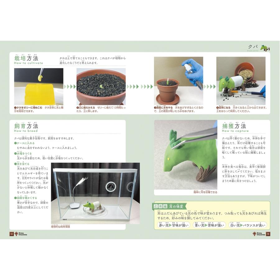 Qrazy Chocolate 菓子生物図鑑 食べられる未確認生物 Book |  | 03