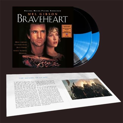 James Horner Braveheart (30th Anniversary Edition)＜限定盤/Blue Streak Colored Vinyl＞ LP | 