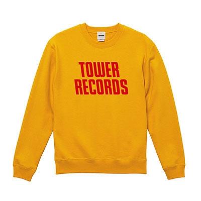 タワレコ スウェット イエロー Lサイズ Apparel | TOWER RECORDS