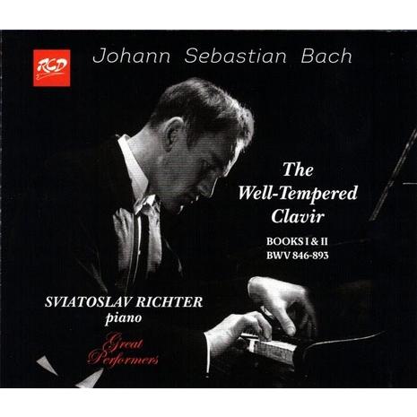 スヴャトスラフ・リヒテル ヨハン・ゼバスティアン・バッハ: 平均律クラヴィーア曲集(全曲) BWV846-893 CD | 