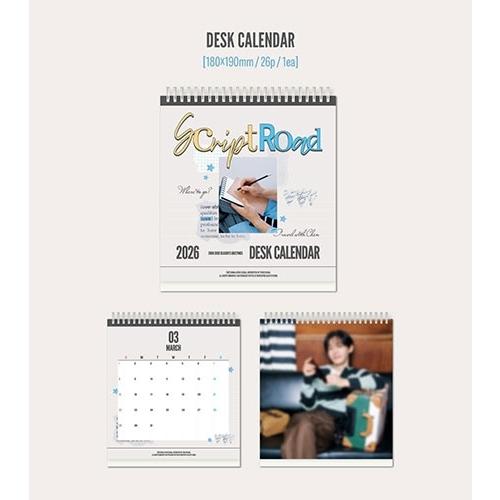 CHEN (EXO) CHEN - 2026 SEASON'S GREETINGS [Script Road] ［CALENDAR+GOODS］ Book |  | 05