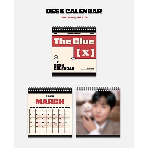 Xiumin XIUMIN 2026 SEASON'S GREETINGS [The Clue [X] ] ［CALENDAR+GOODS］ Book |  | 02