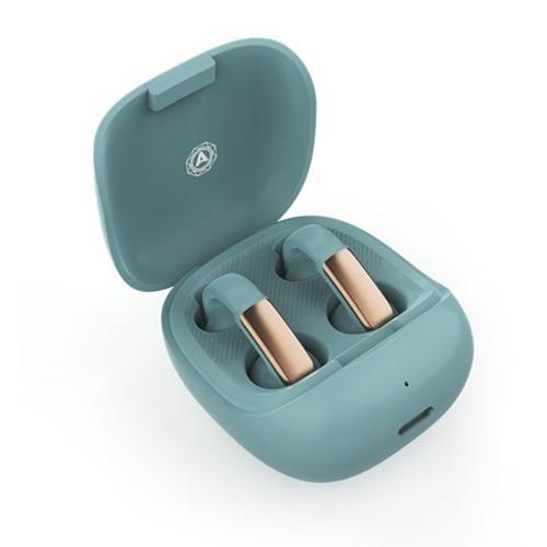 NAGAOKA NCUFF20 イヤーカフイヤホン ターコイズブルー Headphone/Earphone | 