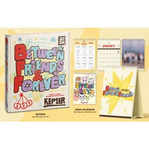 Kep1er Kep1er 2026 Season's greetings [BETWEEN FRIENDS&FOREVER] ［CALENDAR+GOODS］ Book ※特典あり |  | 01