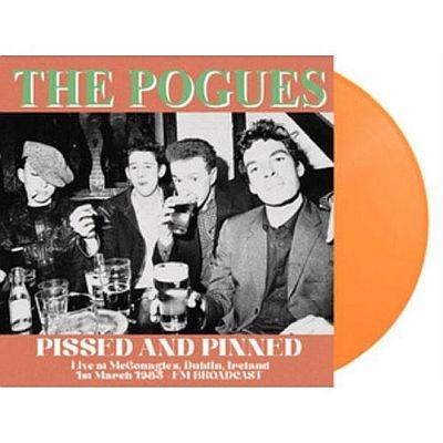 The Pogues Pissed And Pinned: Live At Mcgonagle's. Dublin. Ireland. 1st March 1985 - FM Broadcast＜Orange Vinyl LP | 