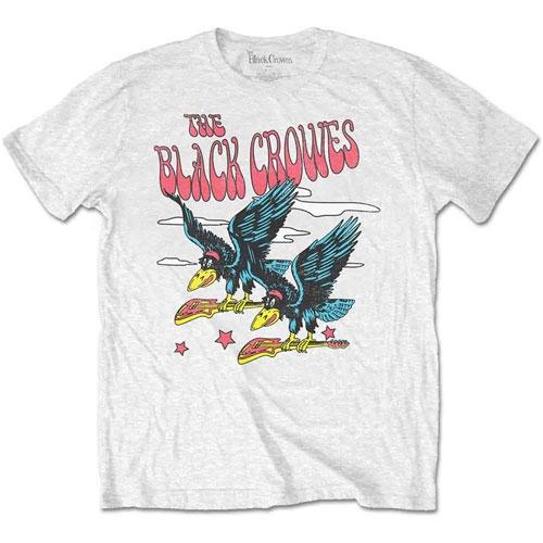 The Black Crowes The Black Crowes Flying Crowes (White) Tシャツ XLサイズ Apparel | 