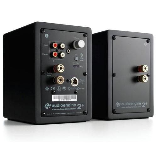 Audioengine アンプ内蔵型Bluetoothスピーカー A2+ Next Gen サテン・ブラックペイント Accessoriesの画像