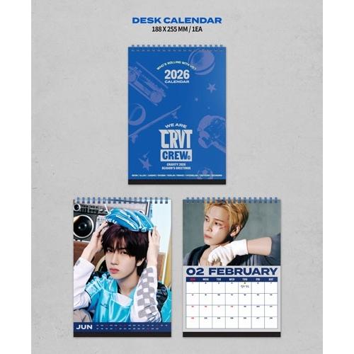 CRAVITY CRAVITY 2026 SEASON'S GREETINGS [WE ARE CRAVITY CREW] ［CALENDAR+GOODS］ Book |  | 02