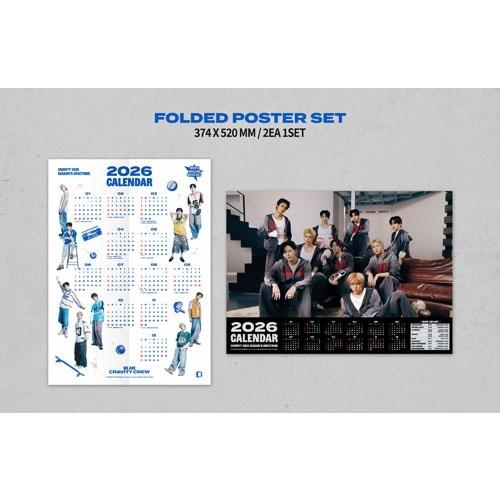 CRAVITY CRAVITY 2026 SEASON'S GREETINGS [WE ARE CRAVITY CREW] ［CALENDAR+GOODS］ Book |  | 07