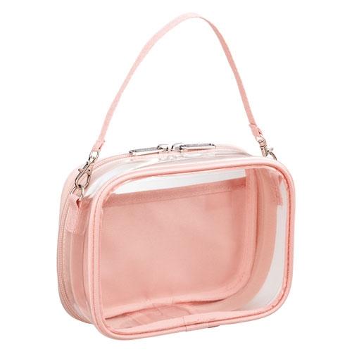 Myfa デコレーションボックスポーチ ミニ・ワイド/シャーベットピンク Accessories | 
