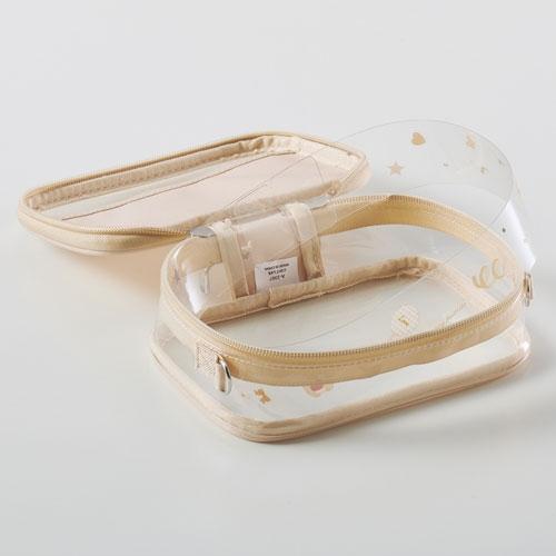 Myfa デコレーションボックスポーチ ミニ・ワイド/シャーベットピンク Accessories |  | 03
