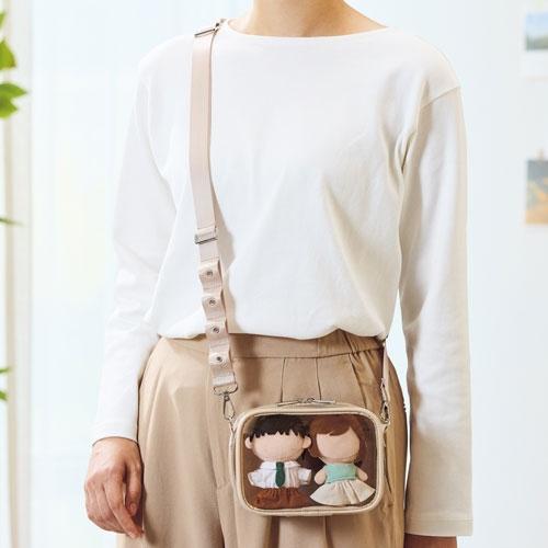 Myfa デコレーションボックスポーチ ミニ・ワイド/シャーベットピンク Accessories |  | 04