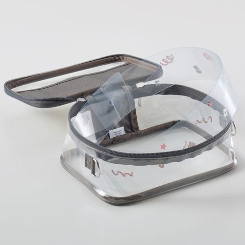 Myfa デコレーションボックスポーチ ワイド/シフォンベージュ Accessories |  | 03