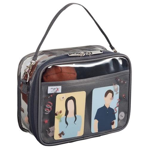 Myfa デコレーションボックスポーチ ワイド/チャコールブラック Accessories |  | 02