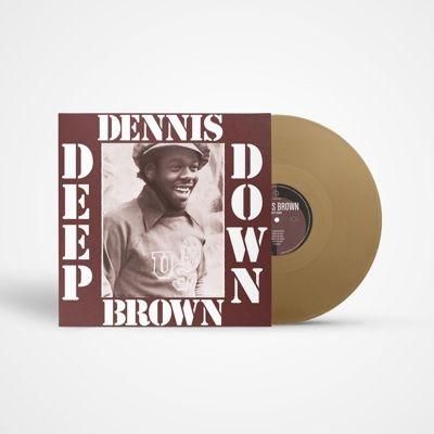 Dennis Brown Deep Down (Anniversary Edition)＜Gold Vinyl＞ LP | 