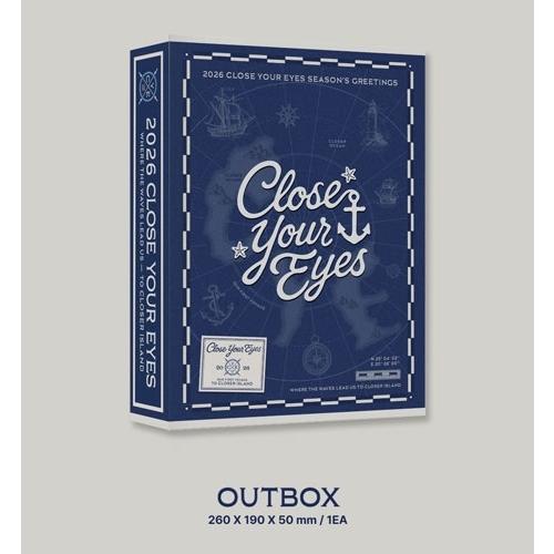 CLOSE YOUR EYES CLOSE YOUR EYES 2026 SEASON'S GREETINGS ［CALENDAR+GOODS］ Book |  | 01