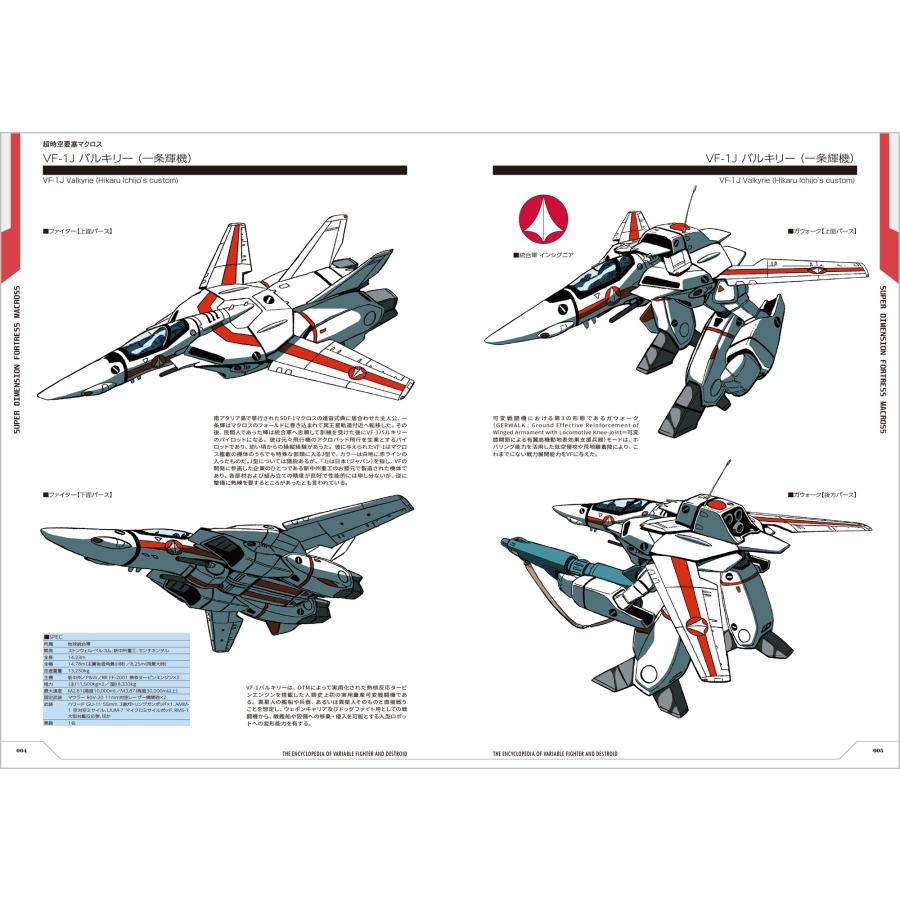 GA Graphic エンサイクロペディア マクロス バルキリー&デストロイド Book |  | 01