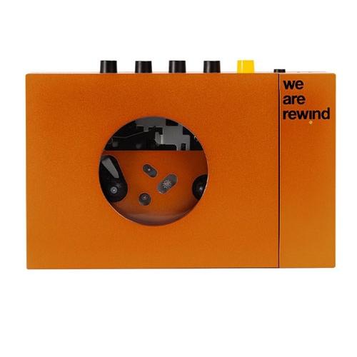 We Are Rewind WE 001 Bluetooth カセットプレーヤー/オレンジ Accessories | 