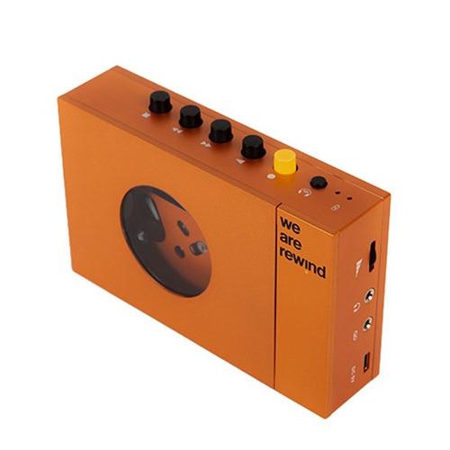 We Are Rewind WE 001 Bluetooth カセットプレーヤー/オレンジ Accessories |  | 01