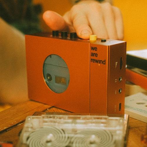 We Are Rewind WE 001 Bluetooth カセットプレーヤー/オレンジ Accessories |  | 02