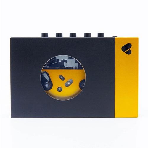 We Are Rewind WE 001 Bluetooth カセットプレーヤー/ブラック&イエロー Accessories | 