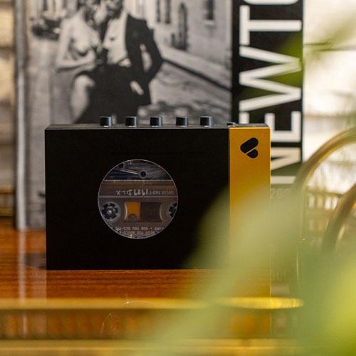 We Are Rewind WE 001 Bluetooth カセットプレーヤー/ブラック&イエロー Accessories |  | 04