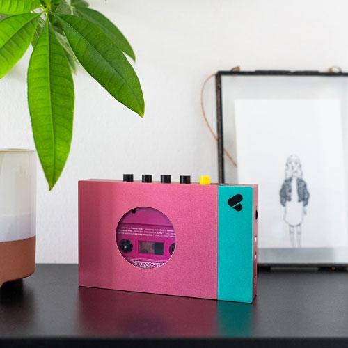 We Are Rewind WE 001 Bluetooth カセットプレーヤー/ピンク Accessories |  | 04