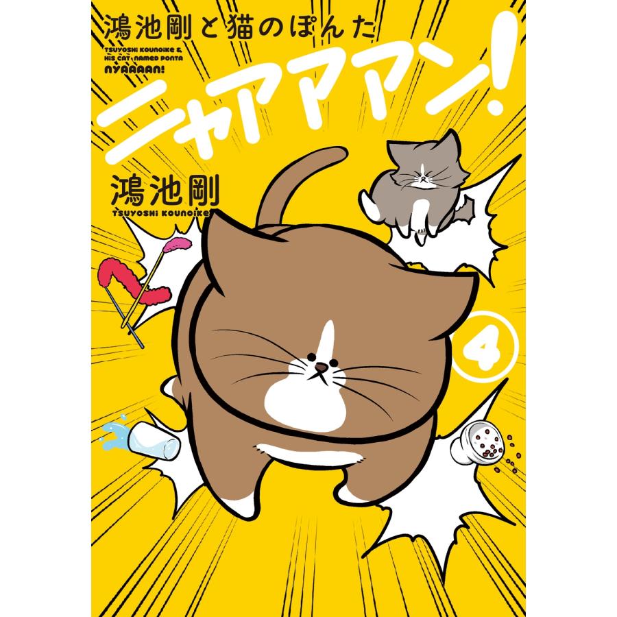 【配送料込み】鴻池剛と猫のぽんたニャアアアン！オンラインくじ　１５点まとめ売り　※配送にてお送りします 鴻池剛 鴻池剛と猫のぽんた ニャアアアン! 4 (4) Book