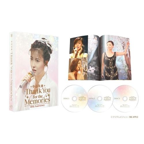 中山美穂 40th Anniversary Thank You for the Memories ［3Blu-ray