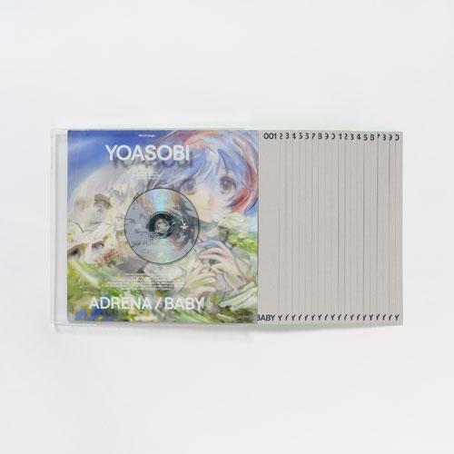 YOASOBI アドレナ/BABY ［CD+小説］＜完全生産限定盤＞ 12cmCD Single ※特典あり |  | 08