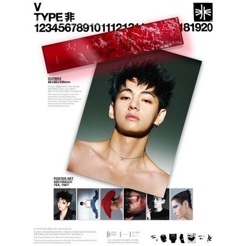 V (BTS) V 'TYPE 非' POSTER SET Book |  | 01