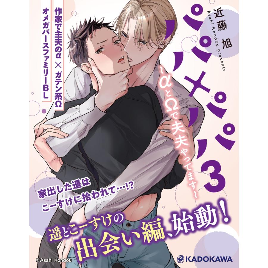 近藤旭 パパ×パパ〜αとΩで夫夫やってます〜 3 (3) COMIC |  | 04
