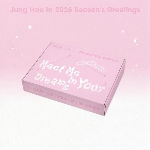 チョン・ヘイン JUNG HAE IN 2026 SEASON'S GREETINGS - Meet Me In Your Dreams ［CALENDAR+GOODS］ Book | 