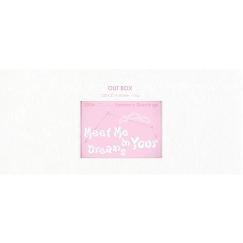 チョン・ヘイン JUNG HAE IN 2026 SEASON'S GREETINGS - Meet Me In Your Dreams ［CALENDAR+GOODS］ Book |  | 01
