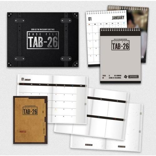 LEE TAE VIN LEE TAE VIN 2026 SEASON'S GREETINGS [CASE FILE TAB-26] ［CALENDAR+GOODS］ Book |  | 01