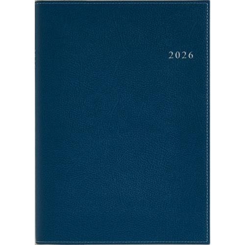 2026年 手帳 4月始まり No.915 デスクダイアリー [紺]高橋書店 A5判
