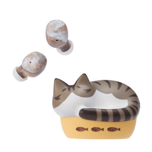NEKO 完全ワイヤレスイヤホン HP-C28BT キジシロ Headphone/Earphone | 