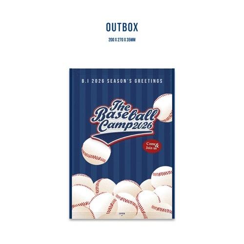B.I B.I 2026 Season's Greetings[The Baseball Camp 2026] ［CALENDAR+GOODS］ Book |  | 01