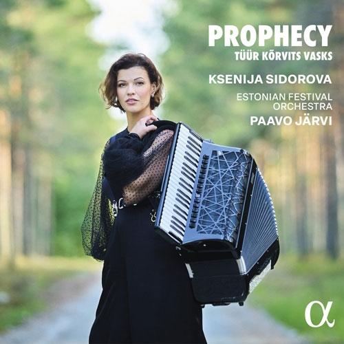 クセーニャ・シドロワ 予言〜バルト三国のアコーディオン協奏曲 CD | 