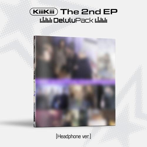 KiiiKiii Delulu Pack: 2nd EP (Headphone. Version) CD | 