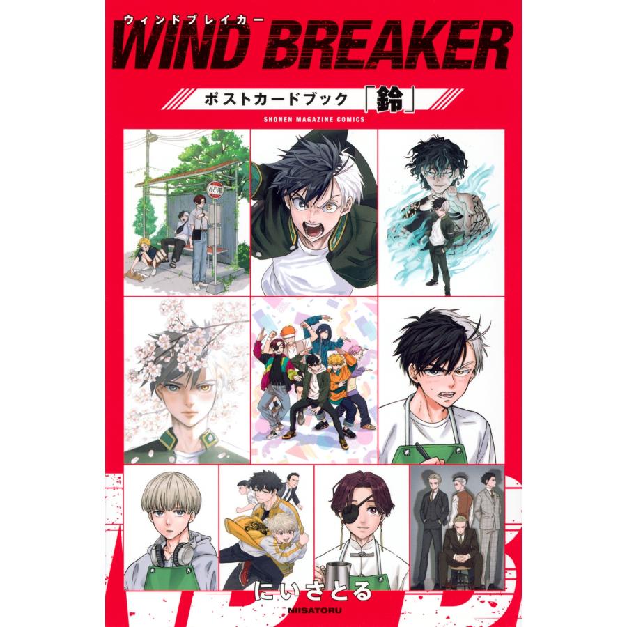 WIND BREAKER 1〜18巻　ポストカード付き WIND BREAKER 漫画 1~6・18~19巻 特典 ポストカード付き 8点セット