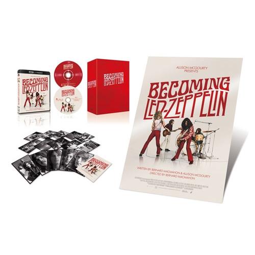 バーナード・マクマホン レッド・ツェッペリン:ビカミング コレクターズ・エディション ［4K Ultra HD Blu-ray Disc+Bl Ultra HD ※特典あり | 
