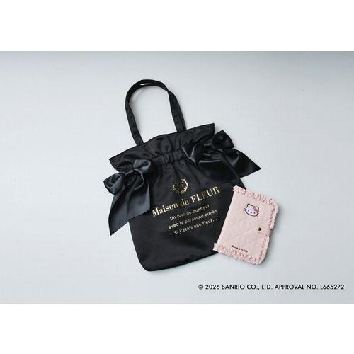 Maison de FLEUR×HELLO KITTY いちごマルチケースBOOK PINK Book |  | 08