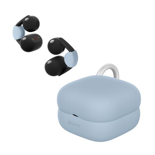 SONY LinkBuds Clip 専用ケースカバー/ブルー Accessories | 